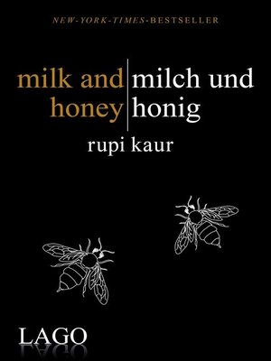cover image of milk and honey--milch und honig